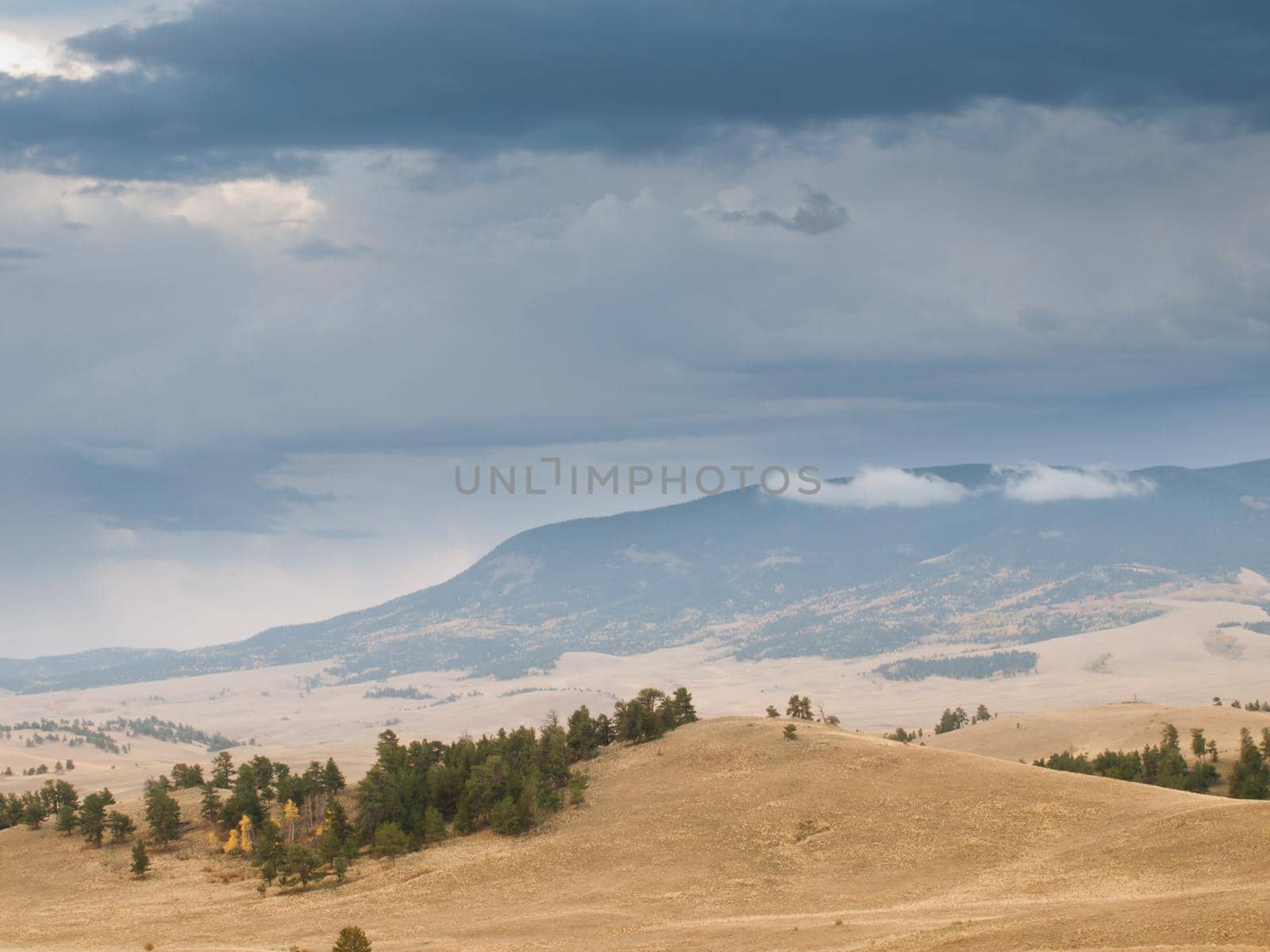 Prairie storm in Colorado.