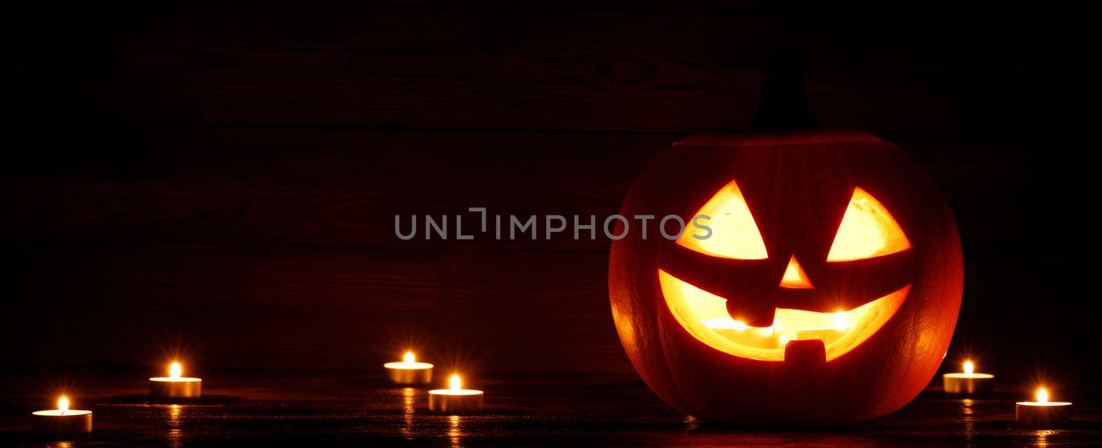 Halloween lantern pumpkin candles by Yellowj