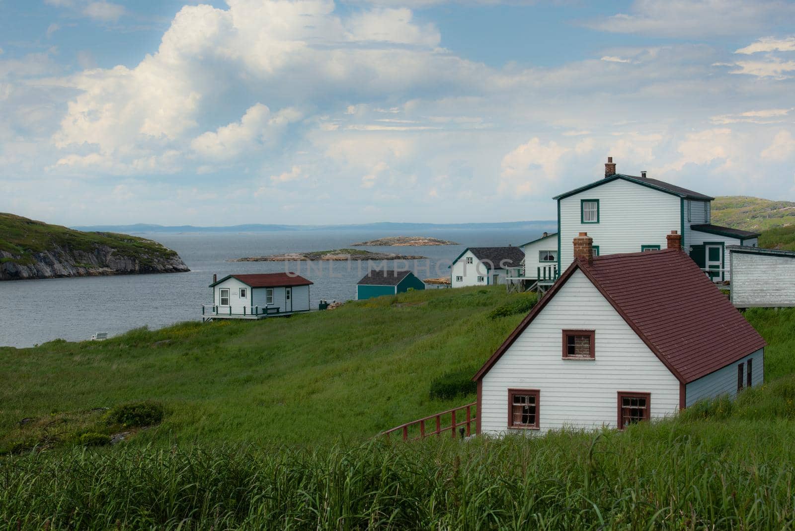 Battle Harbor overlooks the Sea in Labrador by lisaldw