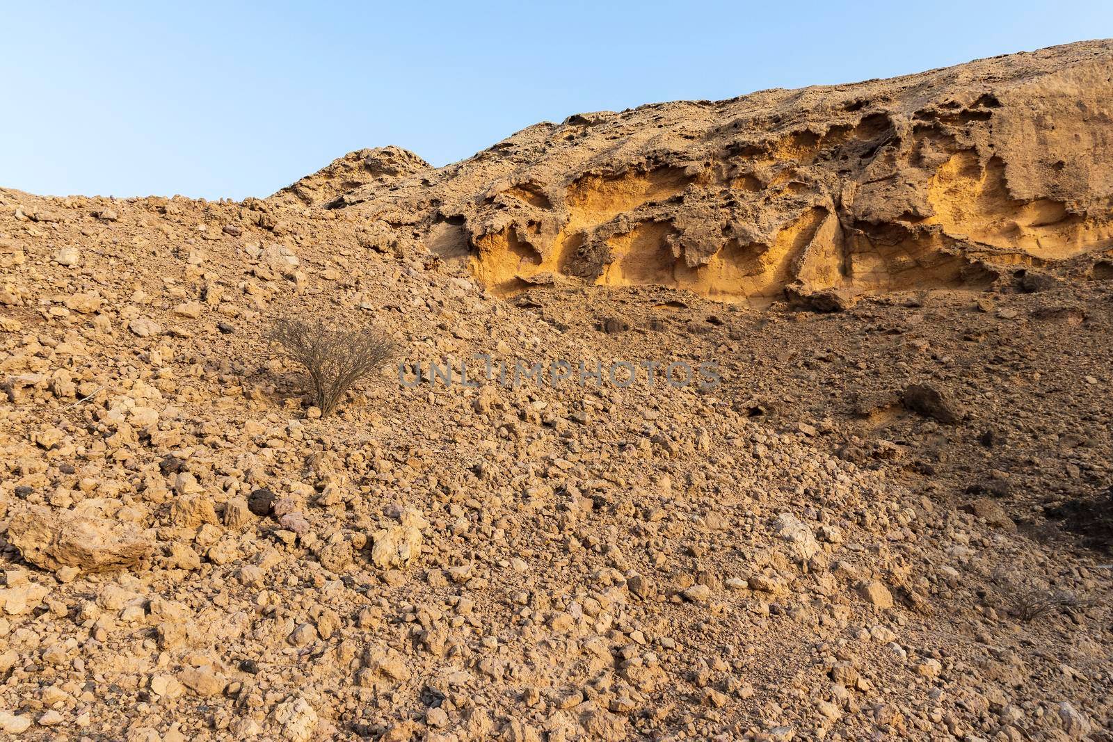 93 million years old rocks formations known as Jebels in Buhais area of Sharjah emirate,