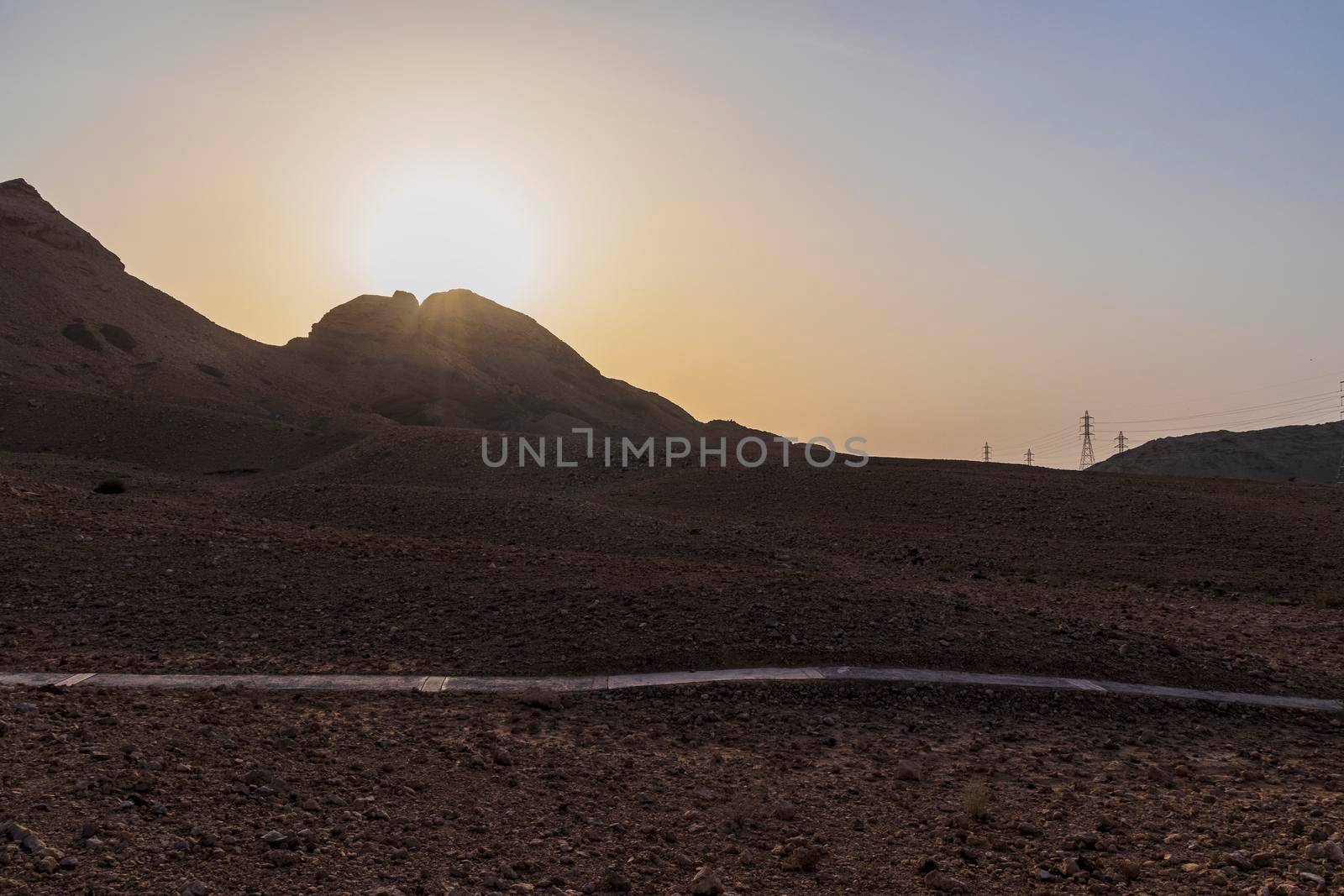 93 million years old rocks formations known as Jebels in Buhais area of Sharjah emirate, UAE by pazemin