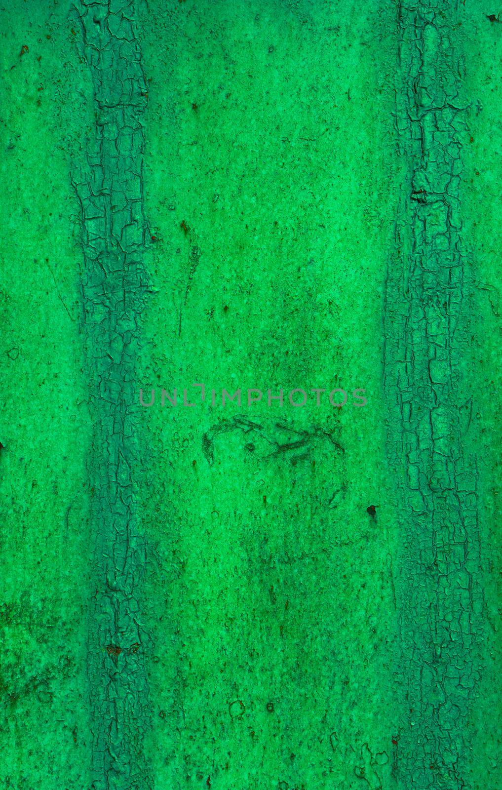 Abstract background from a concrete wall with old, damaged paint with patterns and stripes. by gelog67