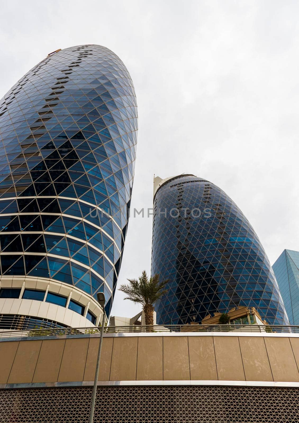 Dubai, UAE - 02.25.2021 Park towers by DAMAC in Dubai International Financial Center.