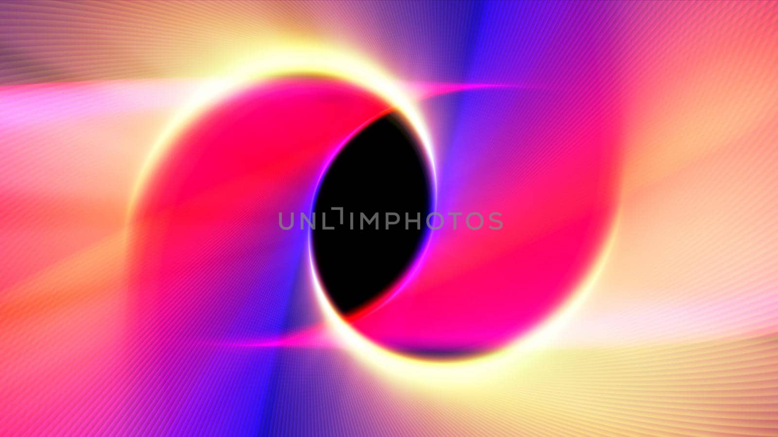 colorful geometric bright lines of abstract background, 3D rendering