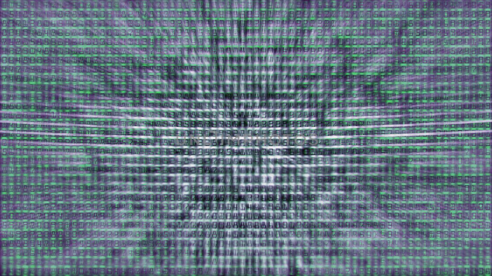 Abstract background, digital data matrix by alex_nako