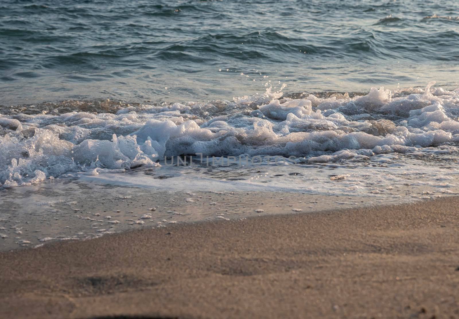 wave splash sea beach macro by alex_nako