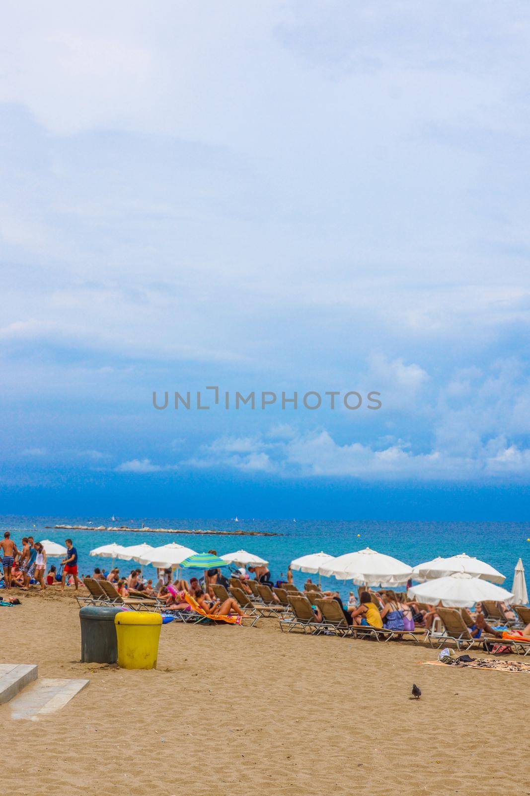 Barceloneta Beach (Spain Barcelona). Shooting Location: Spain, Barcelona