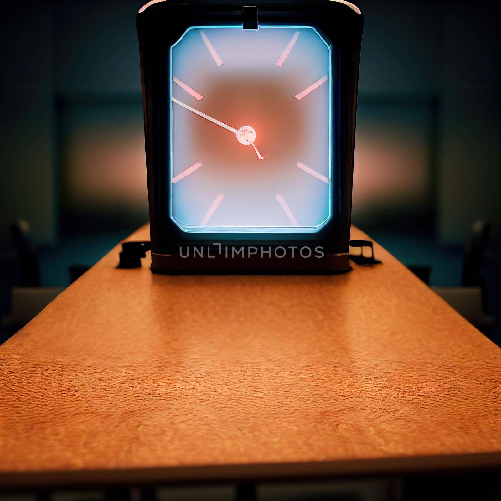 Time futuristic clock by 2ragon