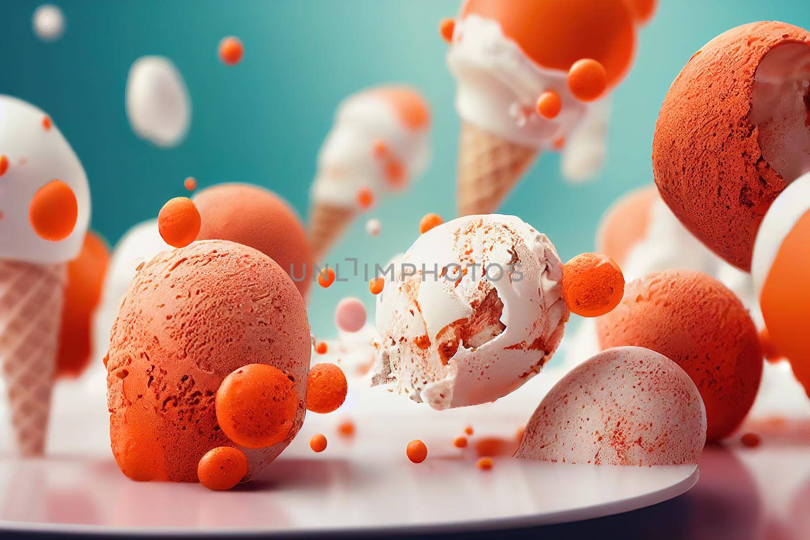 ice cream packshot by 2ragon