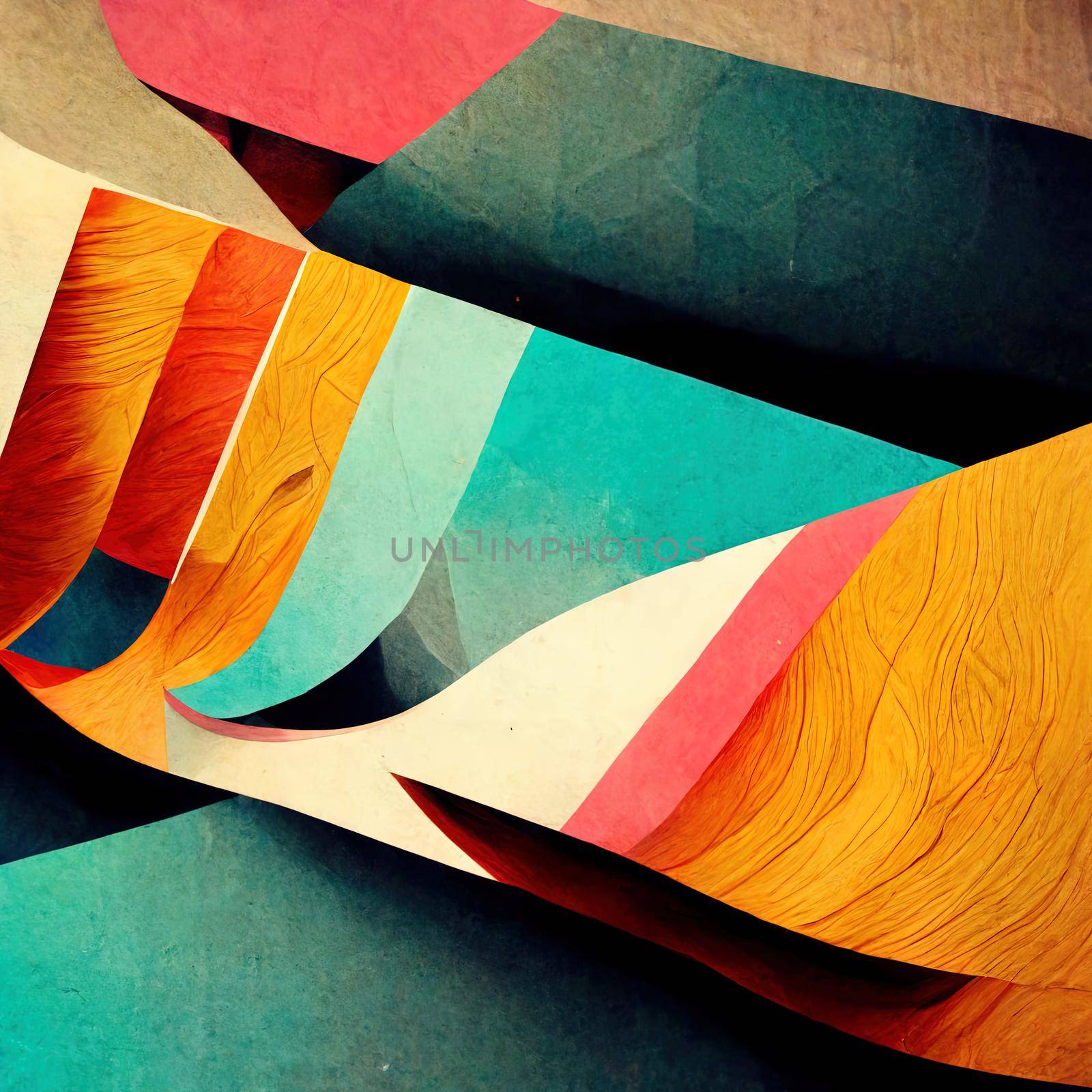 Speed colorful 3d illustration abstract anime style by 2ragon