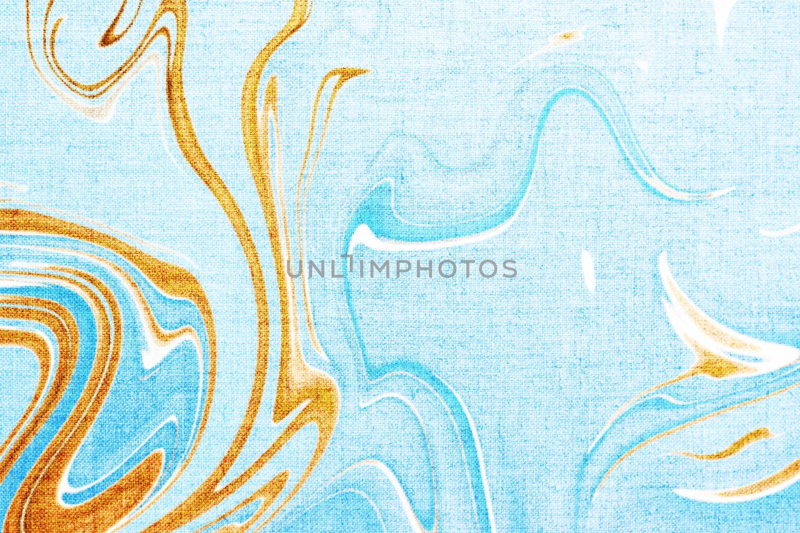 Interior design, home fabrics and wall decor concept - Marble texture textile background, abstract marbling art on canvas