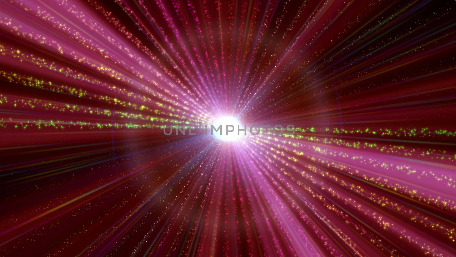 particle laser light color ray illustration by alex_nako