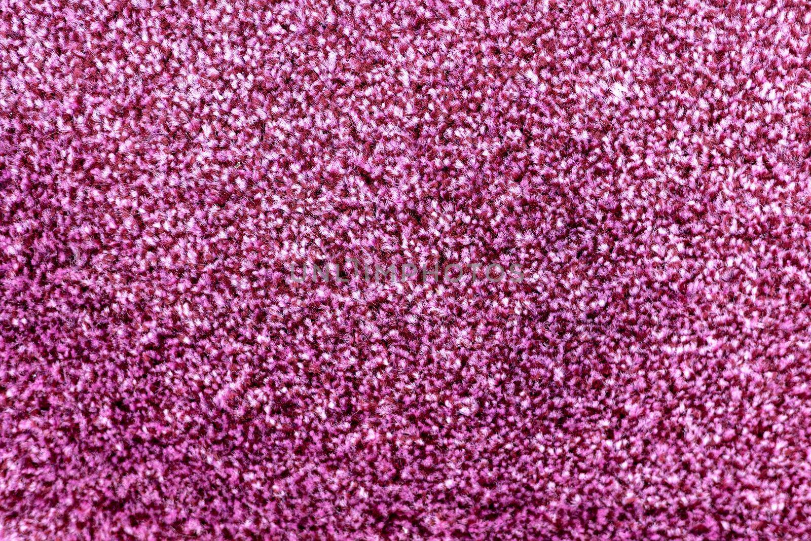 Purple pink color carpet texture background closeup view