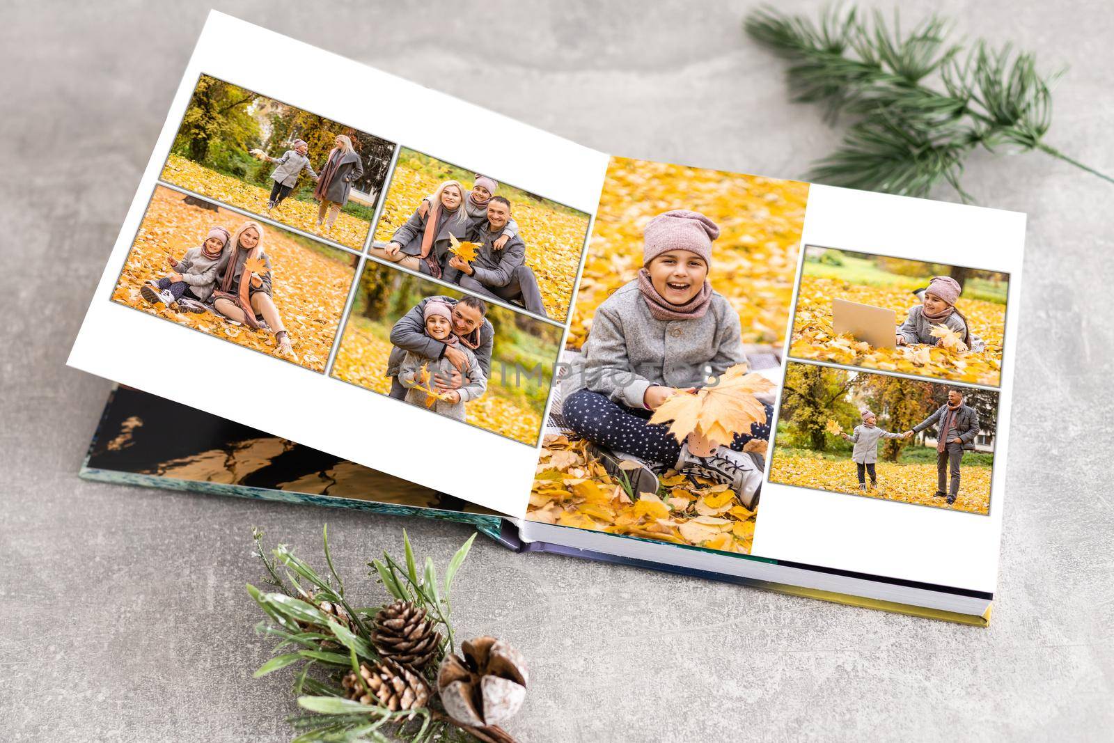 family photo book from autumn shooting. by Andelov13