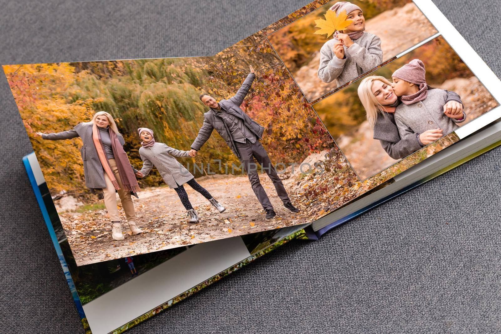 family photo book from autumn shooting by Andelov13