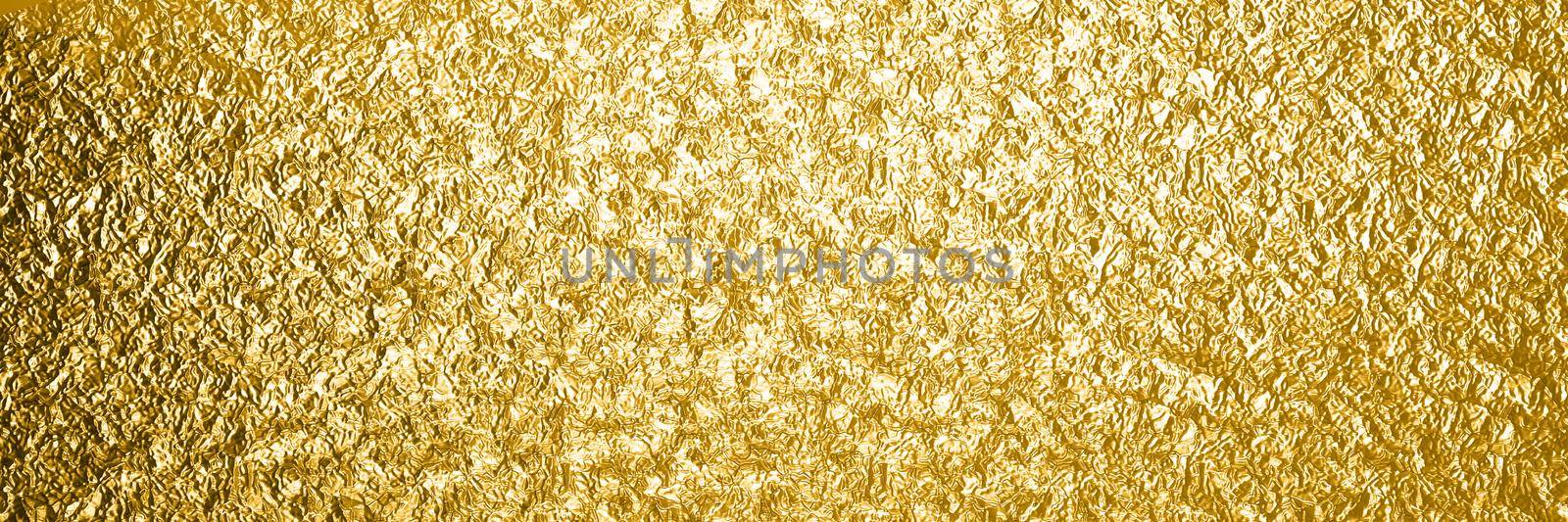 Golden industrial background and stainless steel texture. 3d rendering