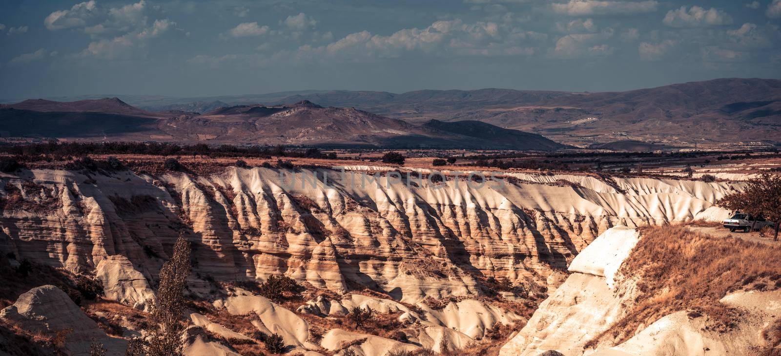 Turkish landscape with stony mountain canyon by GekaSkr