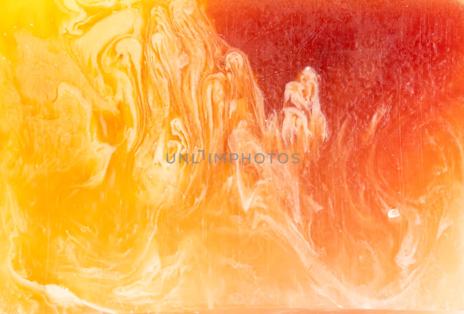 orange and yellow wax background