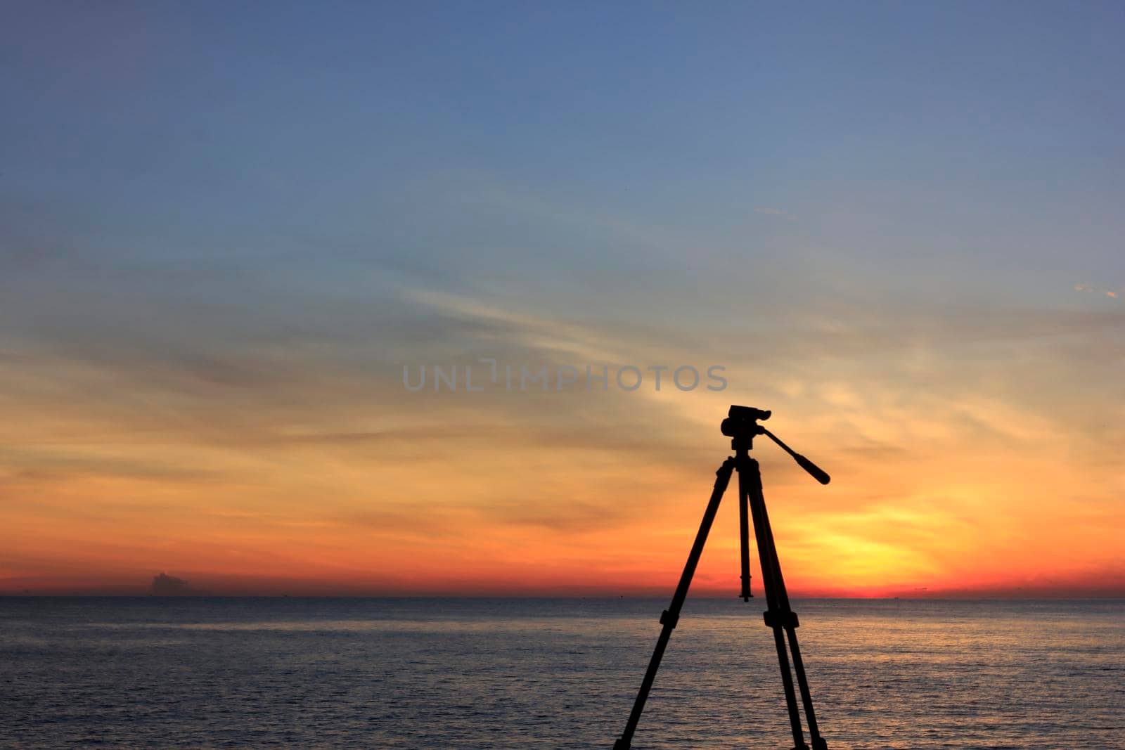 Set of pictures of sunrise and sea, recording the beauty of nature. by taking pictures from the camera