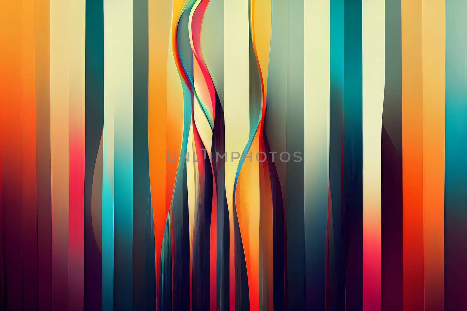 abstract flat colorful geometric background, neural network generated art by z1b