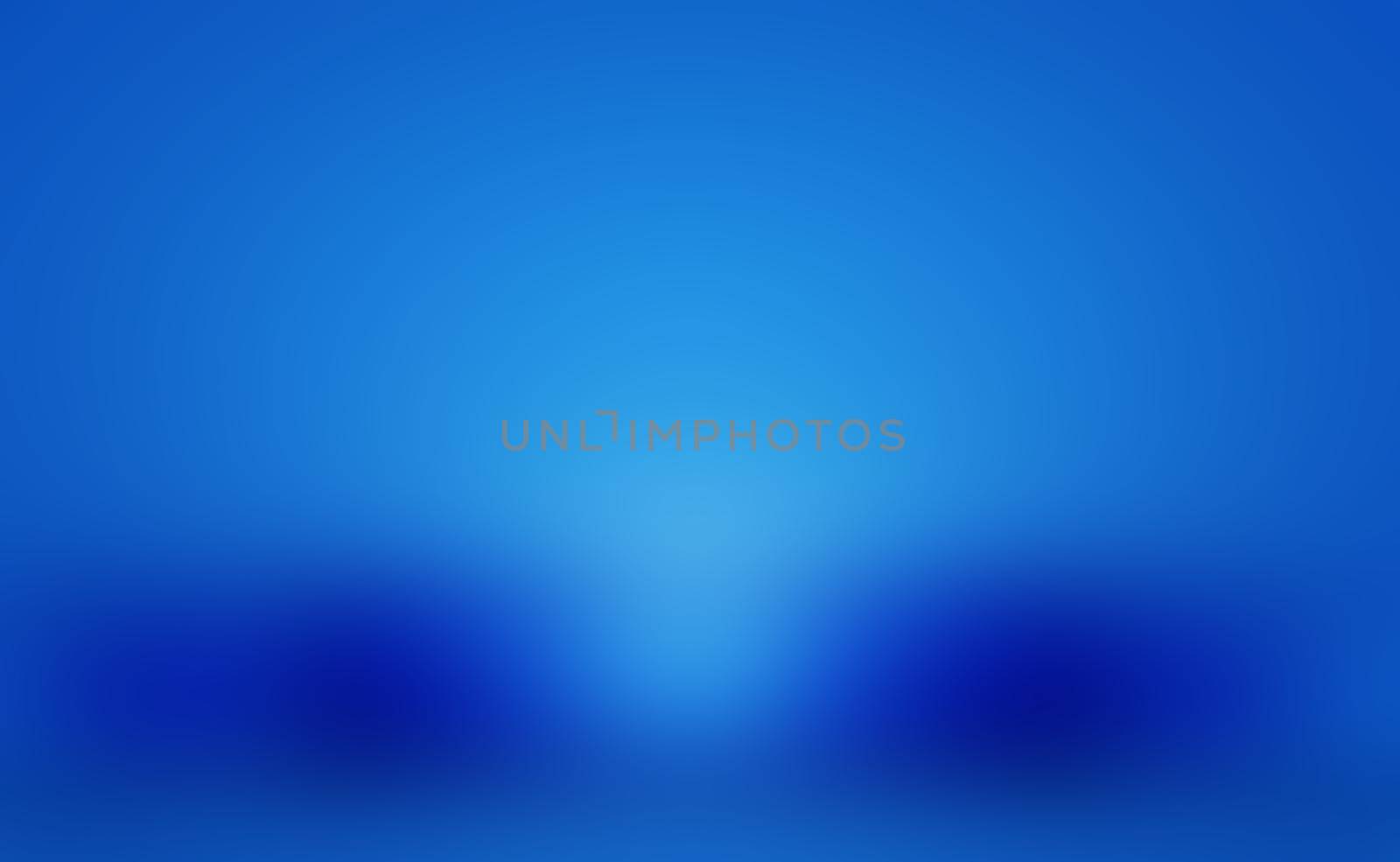 Abstract Luxury gradient Blue background. Smooth Dark blue with Black vignette Studio Banner