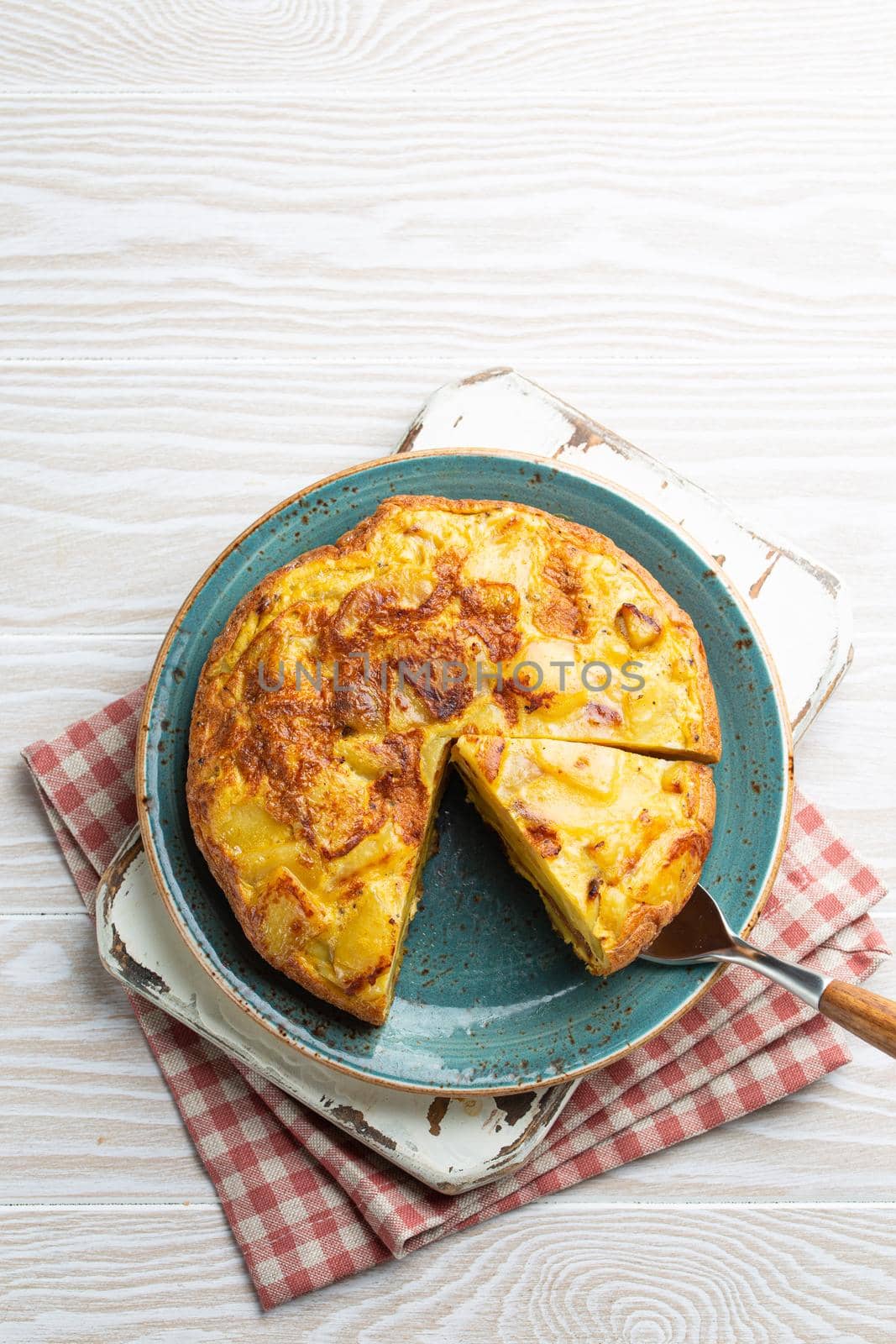 Spanish tortilla omelette with potatoes by its_al_dente
