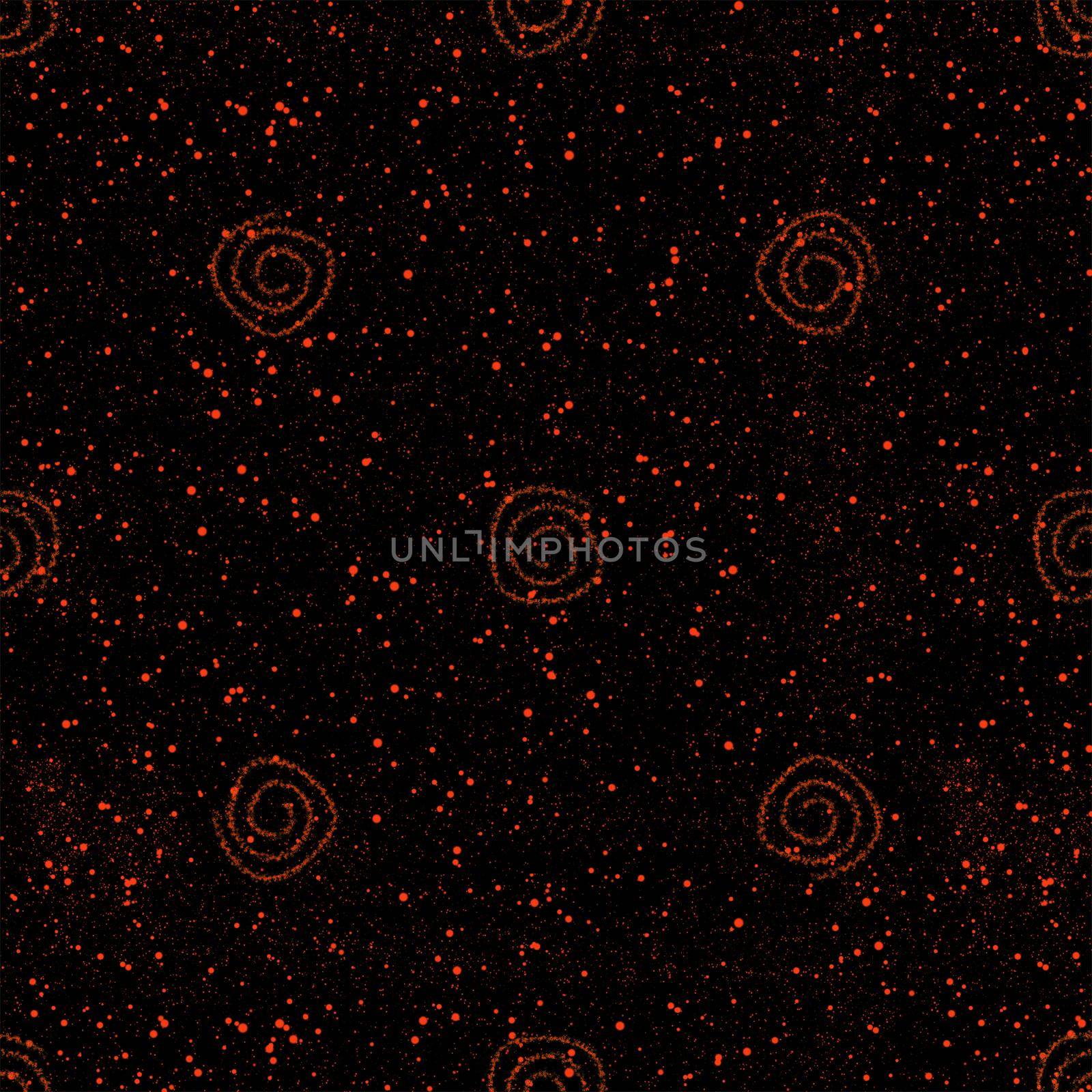 Hand Drawn Snowflakes Christmas Seamless Pattern. Subtle Flying Snow Flakes on chalk snowflakes Background. Appealing chalk handdrawn snow overlay. Original holiday season decoration.