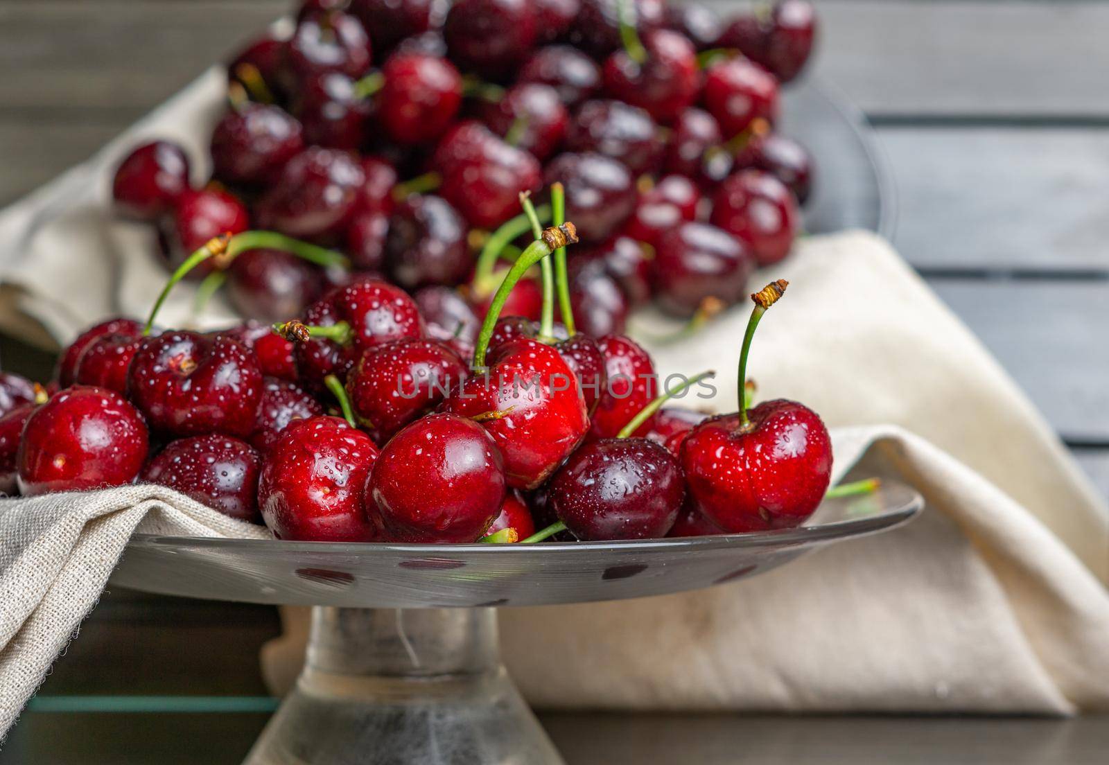 fresh summer cherries by joseantona