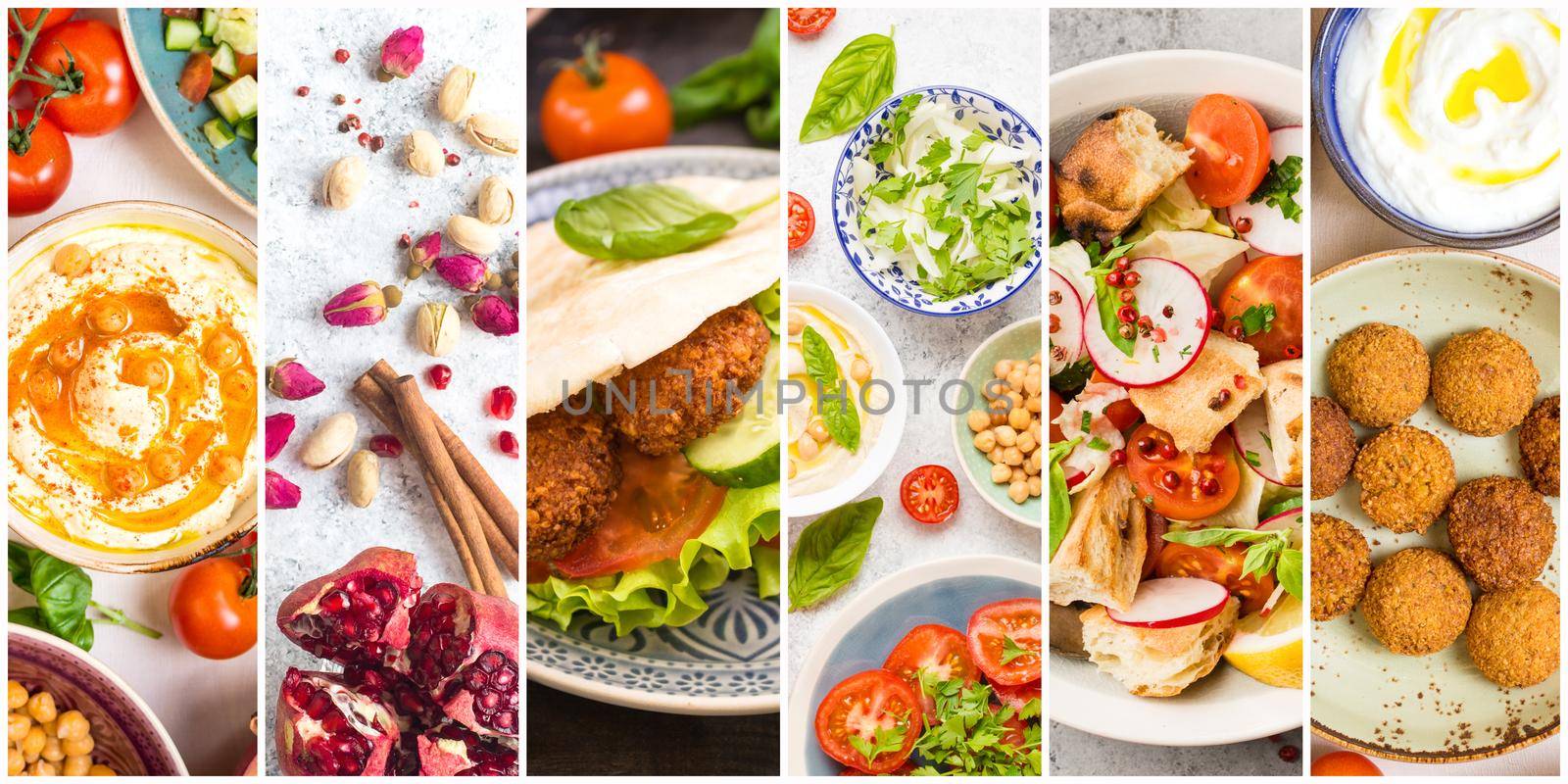 Arab food collage by its_al_dente
