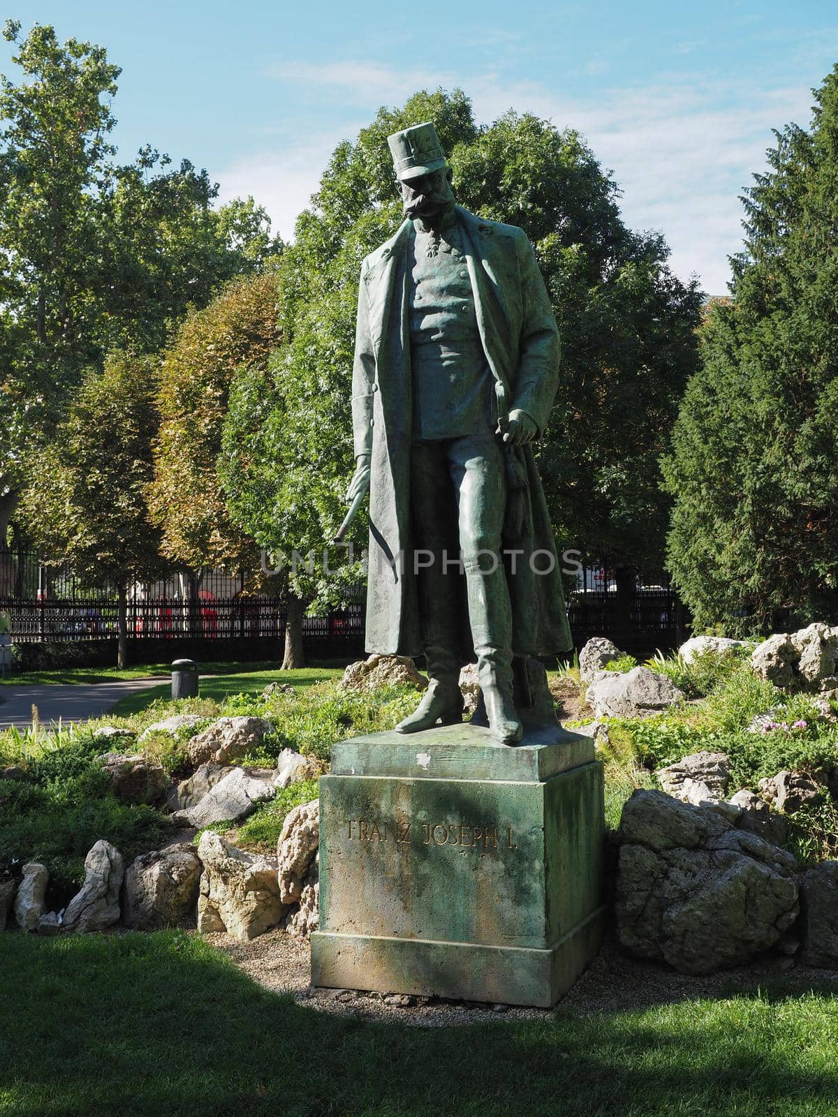 Franz Joseph I statue in Vienna by claudiodivizia