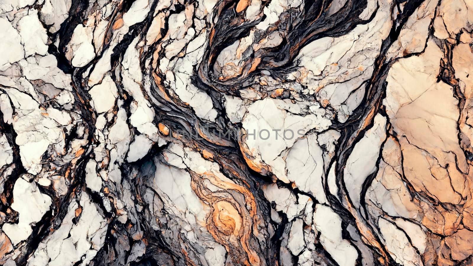 Black marble natural pattern for background, abstract black and white