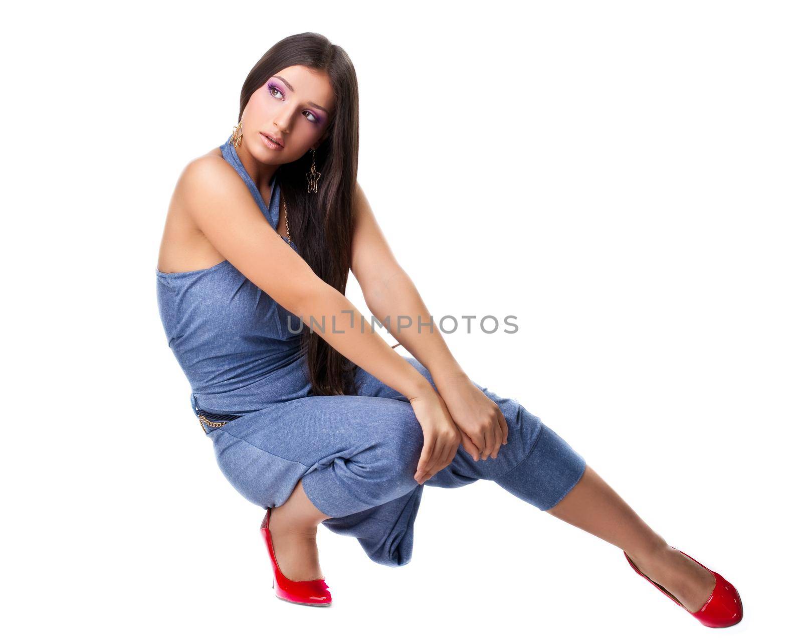 Sexy girl posing in rnb style cloth by rivertime