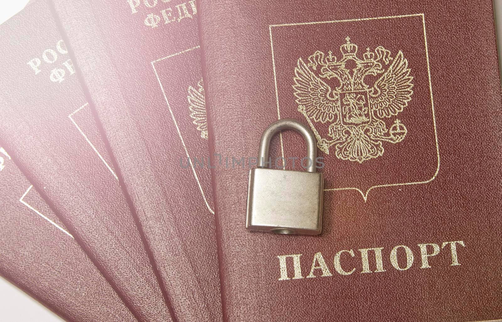 Passport . ban on leaving Russia, passports under lock and key