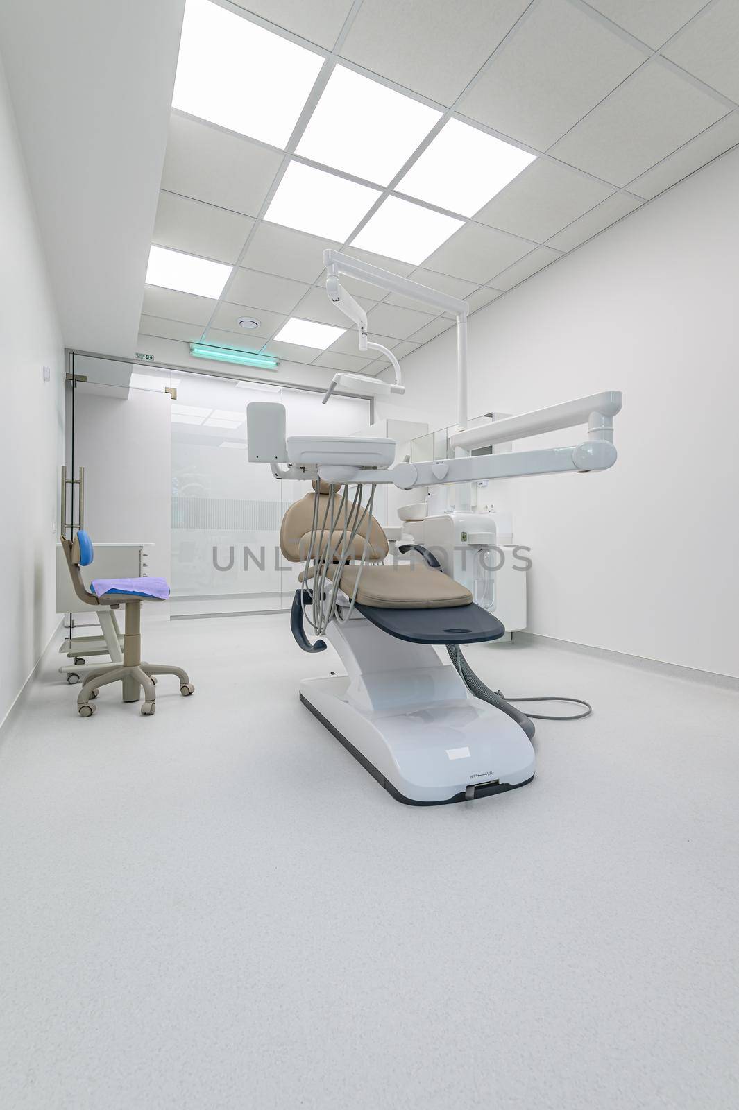 Interior of dentistry medical office, special equipment by starush