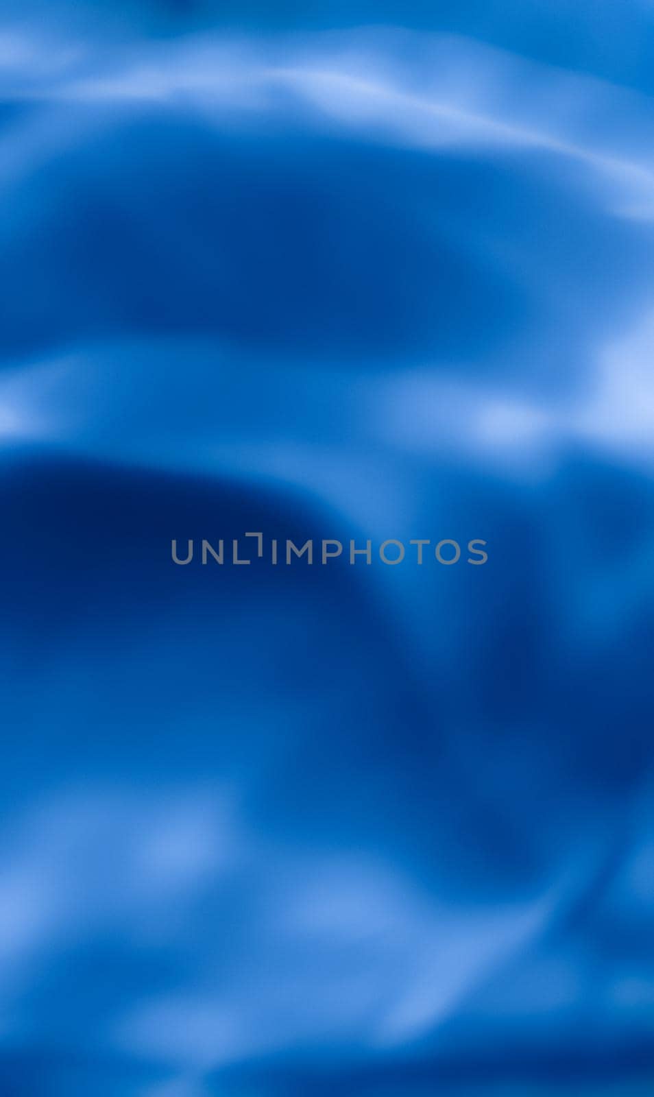 Blue abstract art background, silk texture and wave lines in motion for classic luxury design by Anneleven