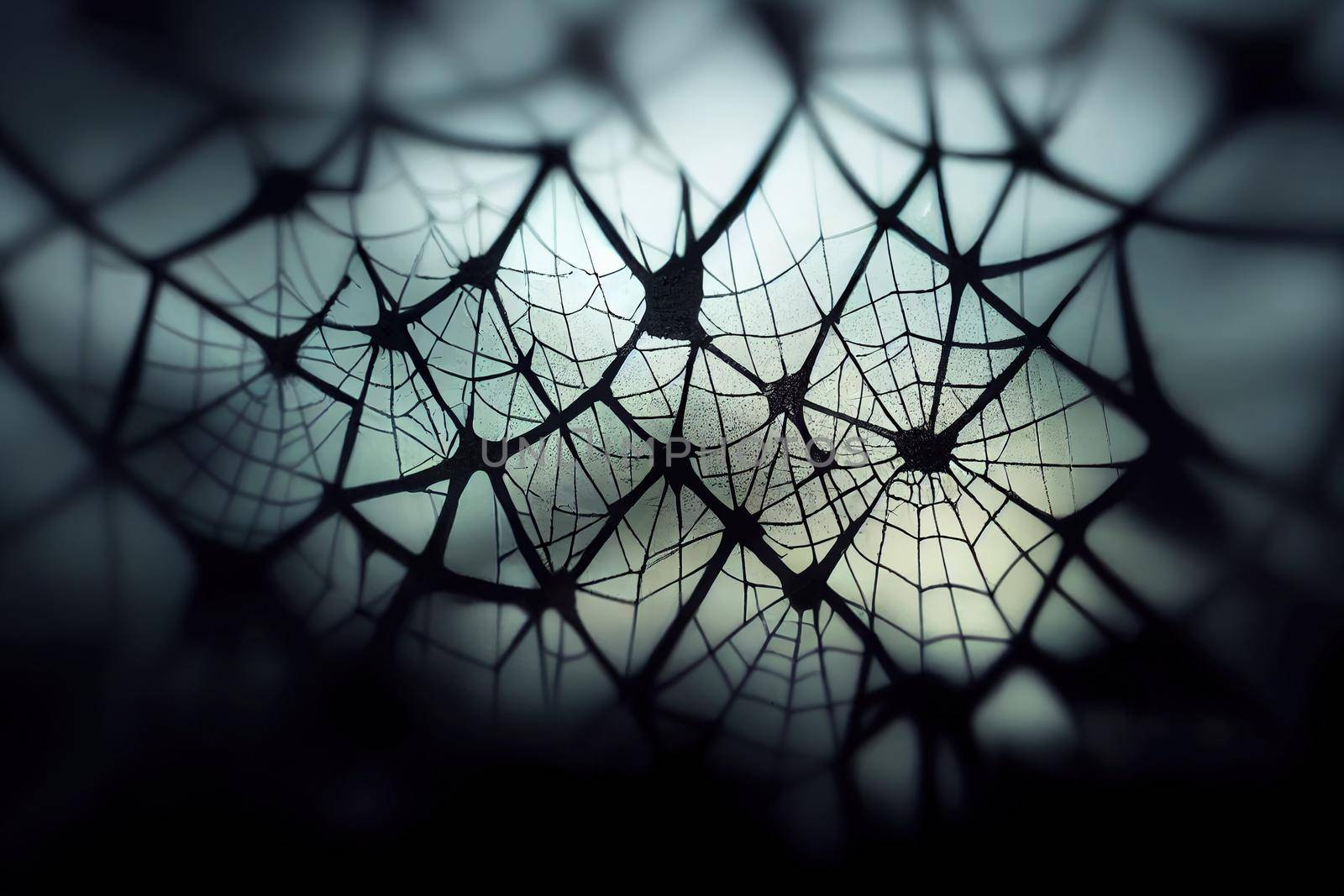 cobweb background, The scary of the Halloween symbol Isolated on dark background v1