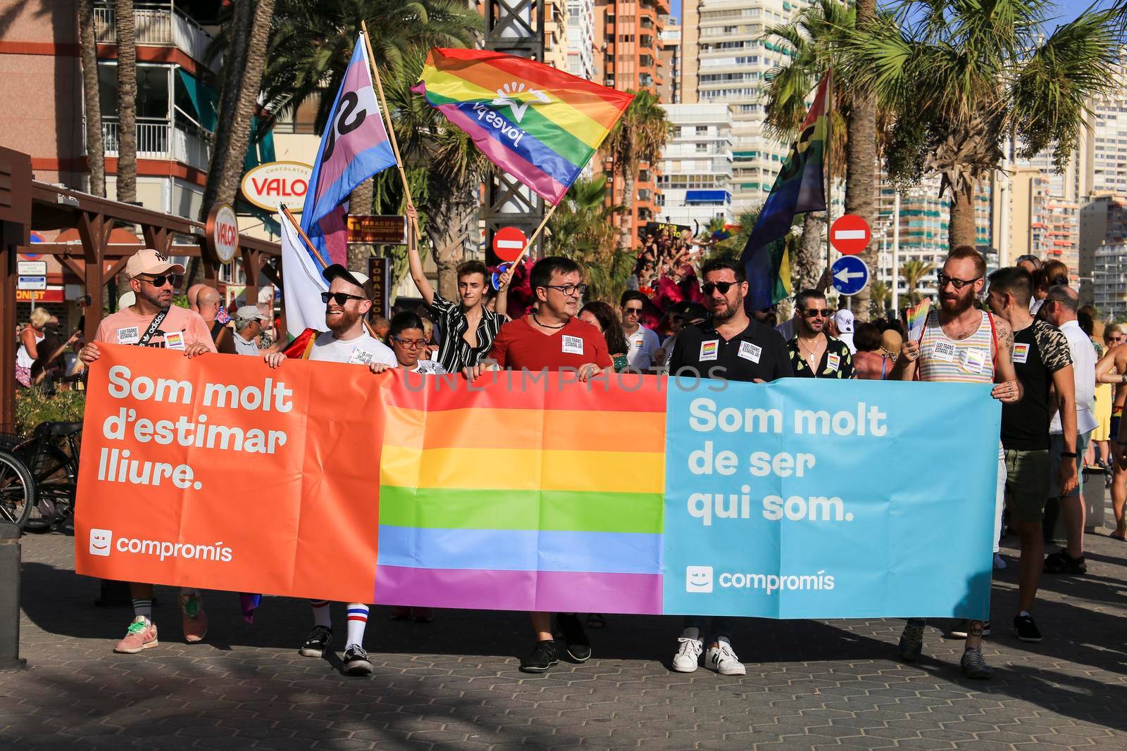 Politicians attending the proclamation of the Gay Pride Day in Benidorm by soniabonet