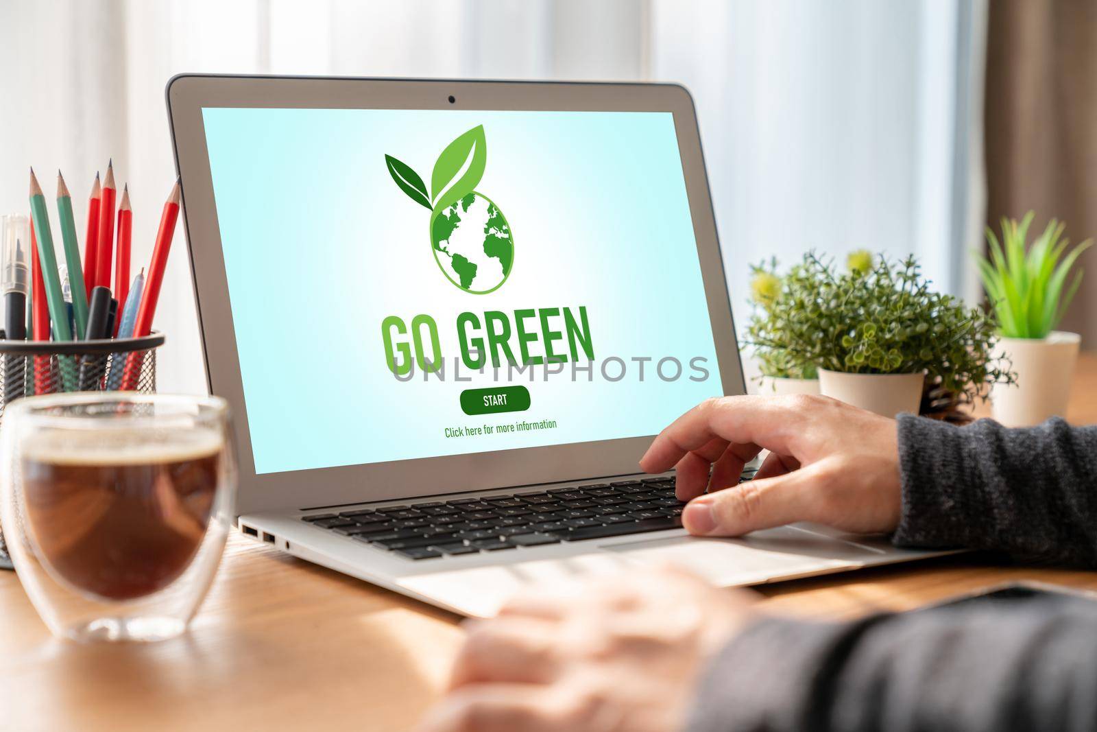 Green business transformation for modish corporate business by biancoblue