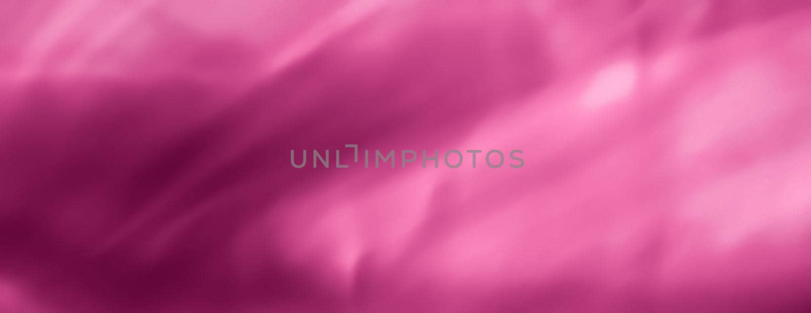 Holiday branding, beauty glamour and cyber backgrounds concept - Pink abstract art background, silk texture and wave lines in motion for classic luxury design