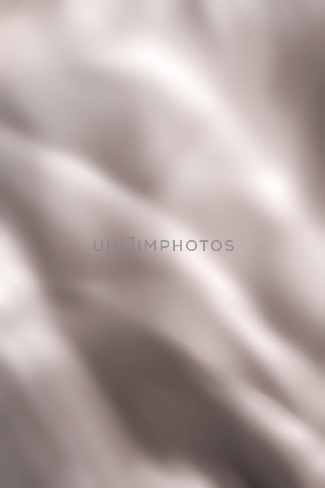 Silver abstract art background, silk texture and wave lines in motion for classic luxury design by Anneleven