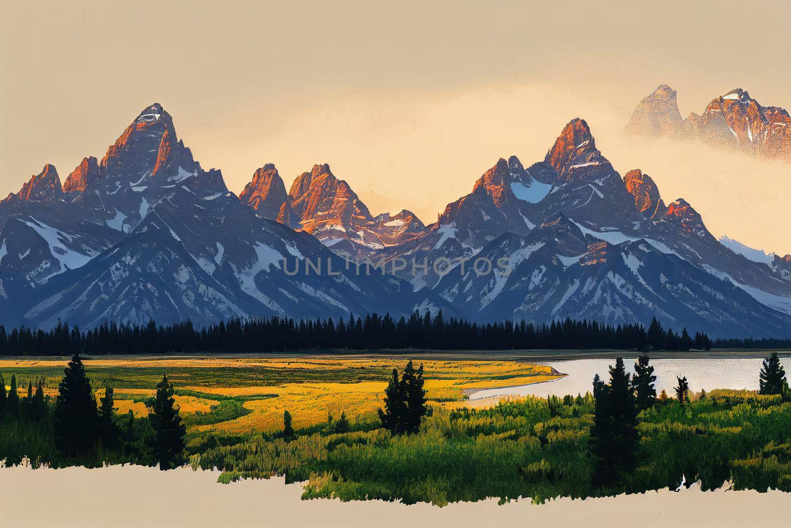 Grand Teton National Park is an American national park in northwestern Wyoming, Teton Range as well as most of the northern sections of the valley