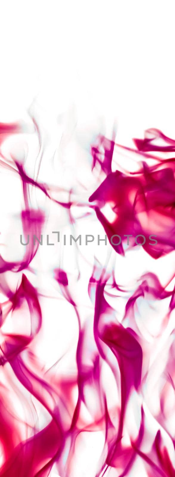 Technology, science and artistic flow concept - Abstract wave background, red element for design