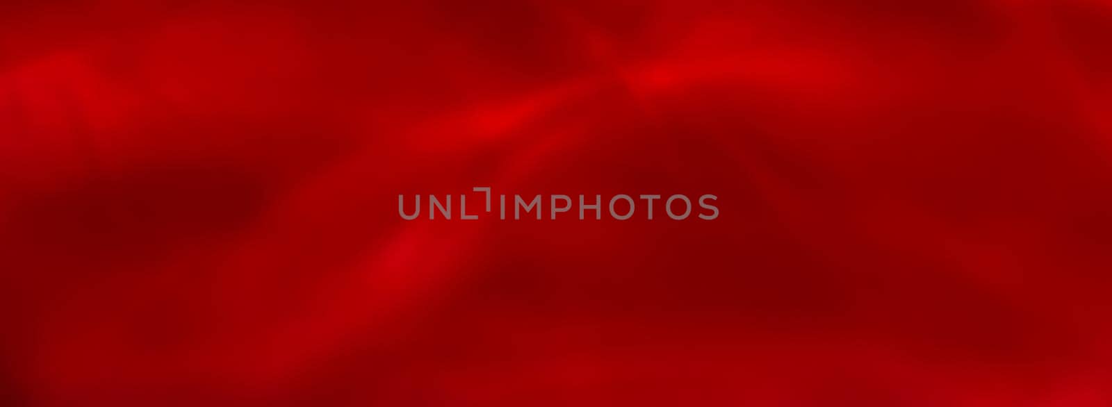 Holiday branding, beauty glamour and cyber backgrounds concept - Red abstract art background, silk texture and wave lines in motion for classic luxury design