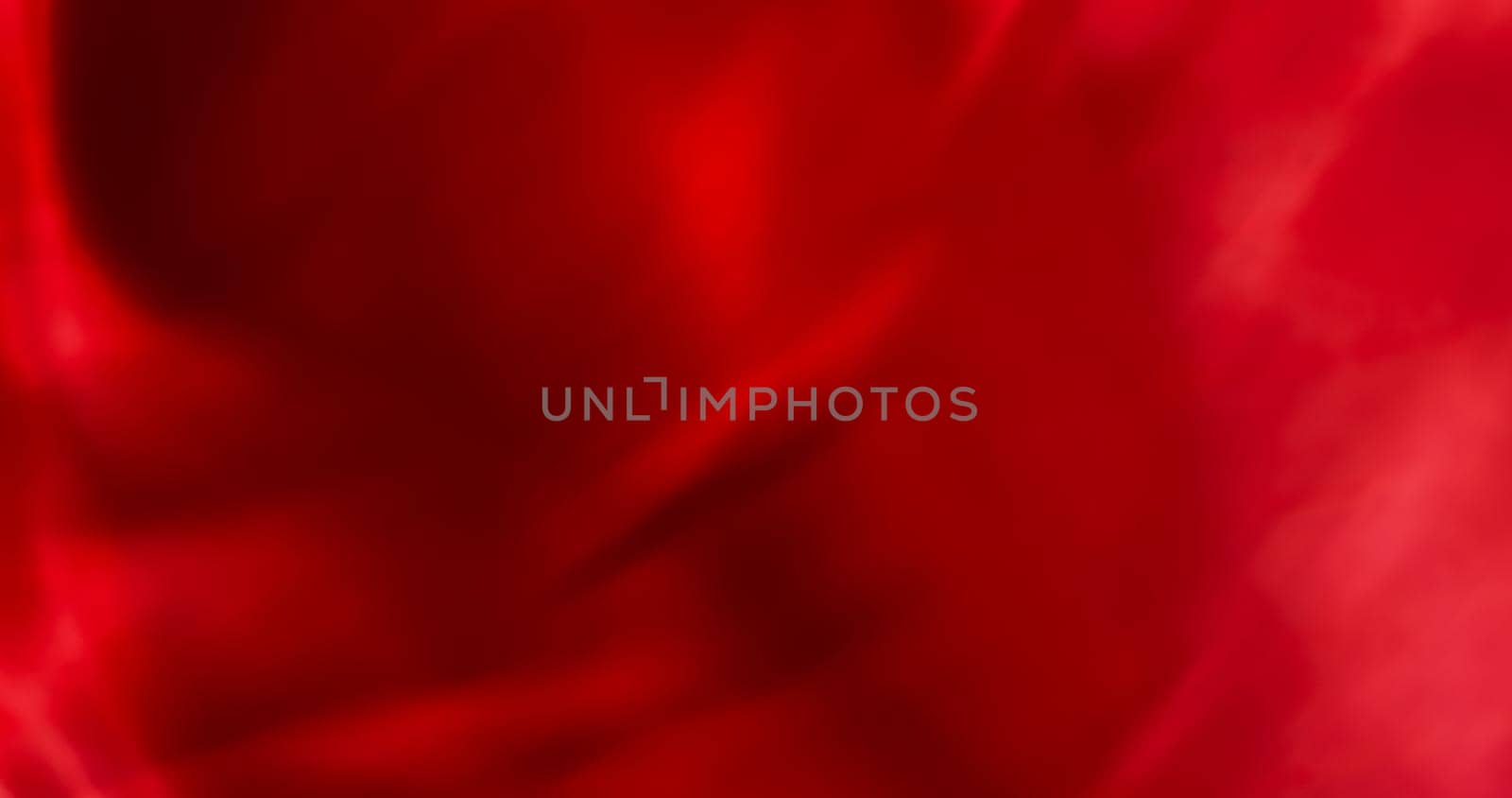 Holiday branding, beauty veil and glamour backdrop concept - Red abstract art background, silk texture and wave lines in motion for classic luxury design