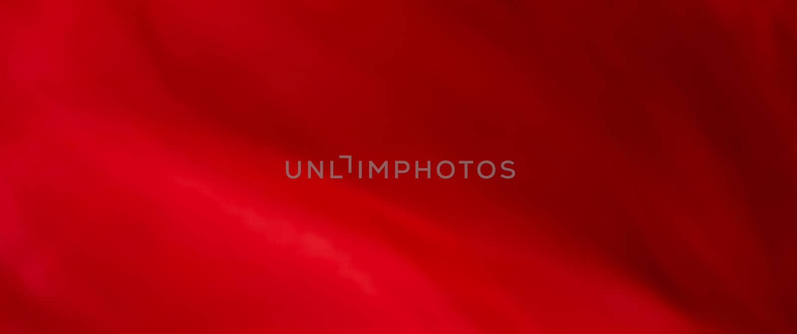 Holiday branding, beauty glamour and cyber backgrounds concept - Red abstract art background, silk texture and wave lines in motion for classic luxury design