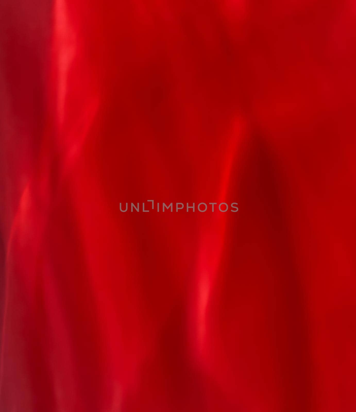Red abstract art background, silk texture and wave lines in motion for classic luxury design by Anneleven