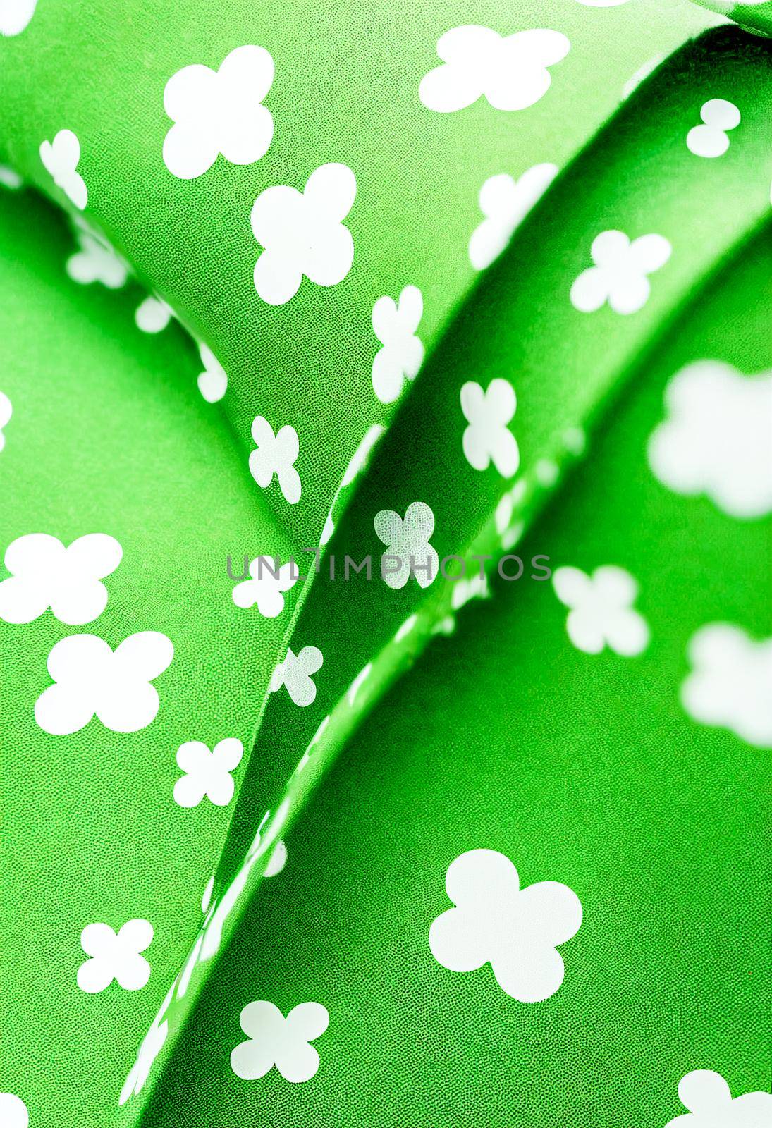 Lucky charm background of 3D render, suitable for a mobile screen, phone desktop, landing page, UI UX, and wallpaper.