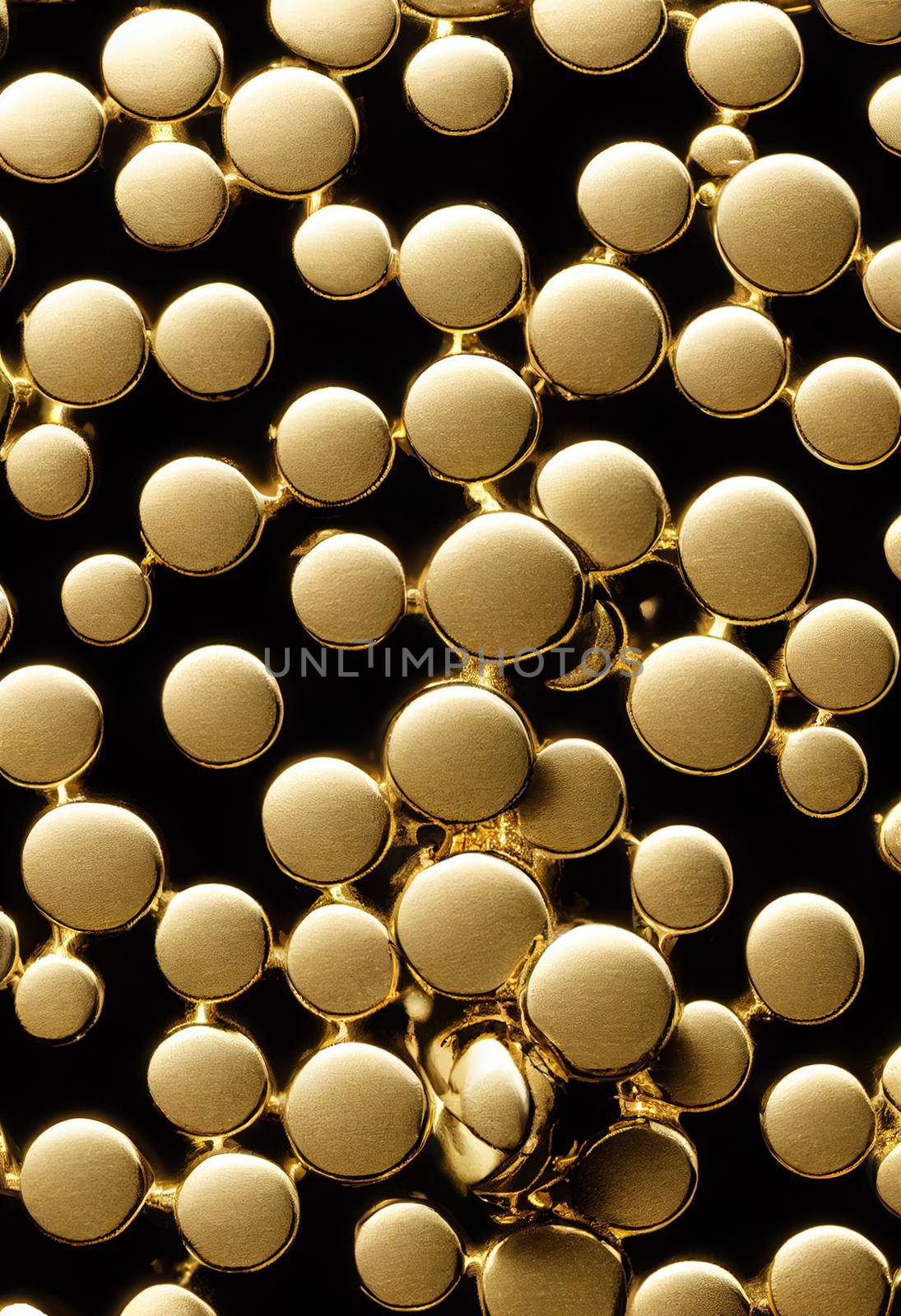 Lucky charm background of 3D render, suitable for a mobile screen, phone desktop, landing page, UI UX, and wallpaper.