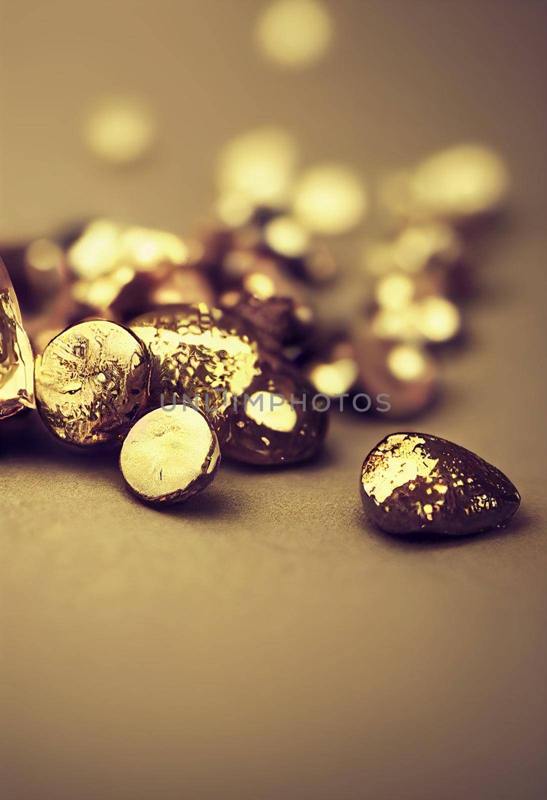 Lucky charm background of 3D render, suitable for a mobile screen, phone desktop, landing page, UI UX, and wallpaper.