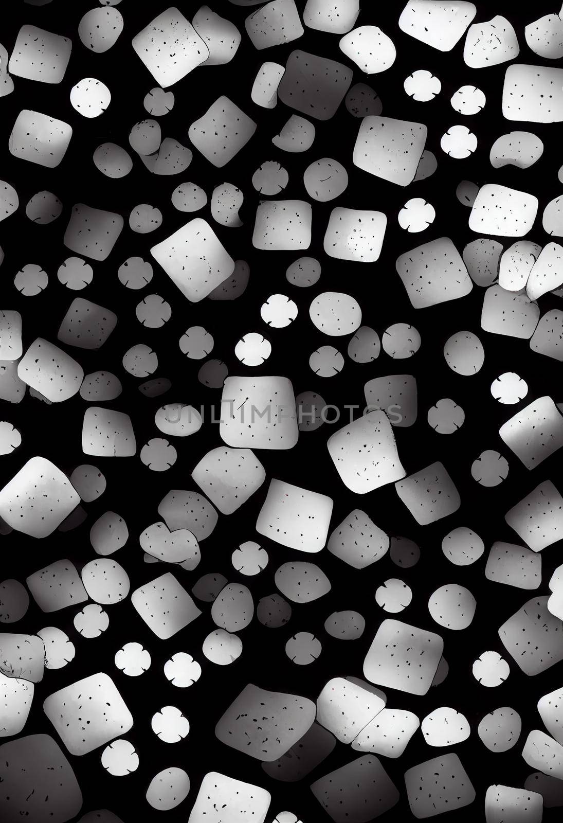 Lucky charm background of 3D render, suitable for a mobile screen, phone desktop, landing page, UI UX, and wallpaper.